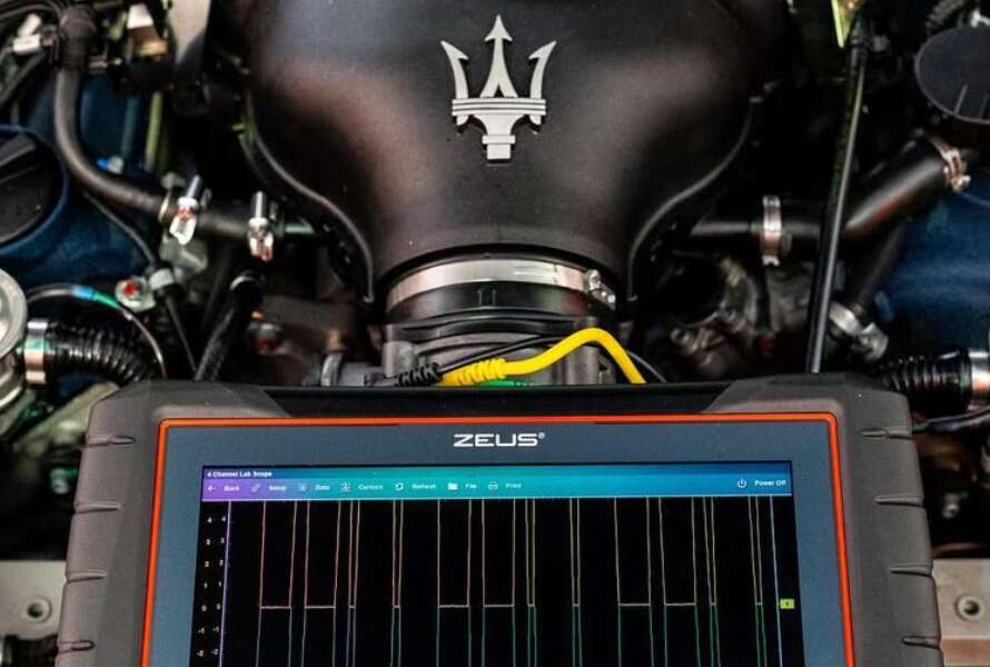 ECU diagnostic check at Maranello Autos Gold Coast